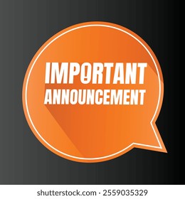 Information announcement vector information icon, Important notice microphone banner vector, public awareness announcement