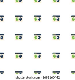 Icono de Arquitectura de la Información aislado perfectamente en fondo blanco. Icono Editable de Arquitectura de Información plana. Patrón de icono de Arquitectura de la Información para la Web y móvil.