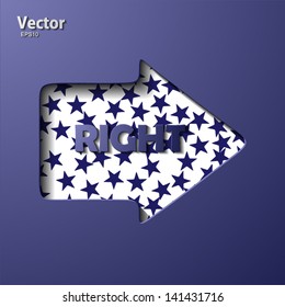 Information arrow pointer