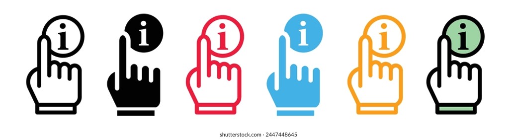 Information Assistance and FAQ Help Button Icon