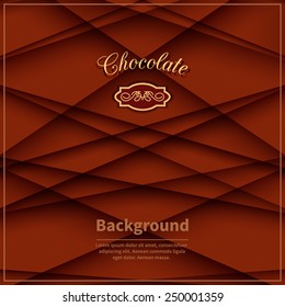 Information Banner coffee and chocolate  template .Design menu restaurant, cafe, bar, coffee shop