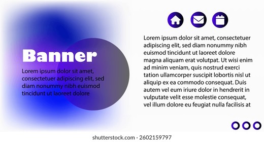 information banner  network communication  Poster 