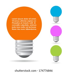 Information bulb icon