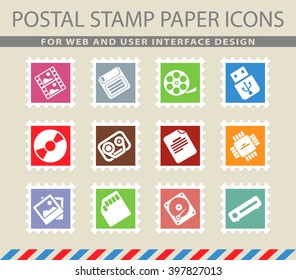 Information carriers simply symbols for web and user interface