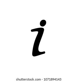 information character icon. Element of minimalistic icon for mobile concept and web apps. Signs and symbols collection icon for websites, web design, mobile app on white background