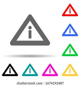 information character multi color style icon. Simple thin line, outline vector of web icons for ui and ux, website or mobile application
