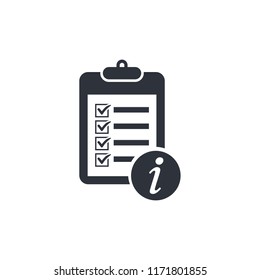 information checkboard icon