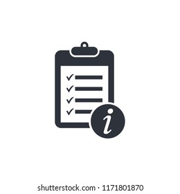 information checkboard icon