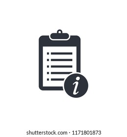 information checkboard icon