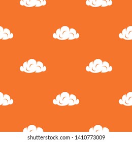 Information cloud pattern vector orange for any web design best