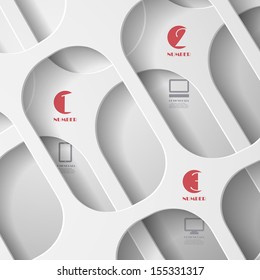 Information design, vector illustration