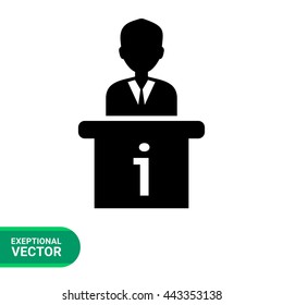 Information desk icon