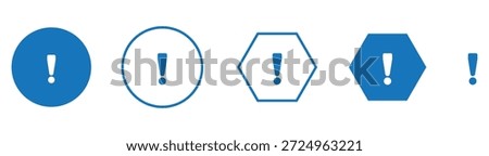 Information. Different styles, color, more information. Vector icons.