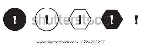 Information. Different styles, color, more information. Vector icons.