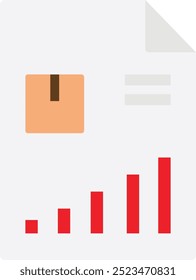 Information Document Database Icon Vector Flat Illustration