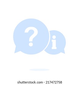 Information exchange theme icon, collect and analyze info. Flat design style. Vector EPS 10.