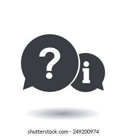 Information exchange theme icon, collect and analyze info. Flat design style. Vector EPS 10.