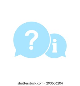 Information exchange theme icon, collect and analyze info. Flat design style. Vector EPS 10.