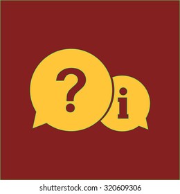 Information exchange theme icon, collect and analyze info. Flat design style. Vector EPS 10.