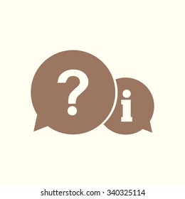 Information exchange theme icon, collect and analyze info. Flat design style. Vector EPS 10.