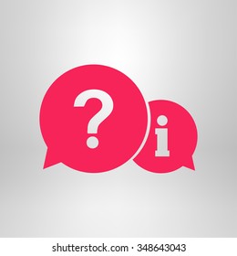 Information exchange theme icon, collect and analyze info. Flat design style. Vector EPS 10.