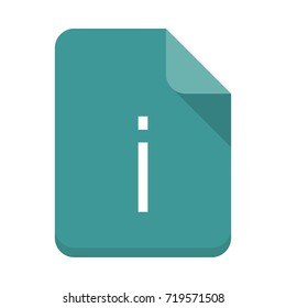 Information file icon