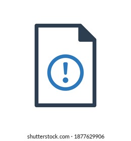 Symbol für Informationsdatei - Info-Dokumentsymbol