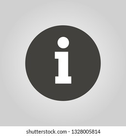 Information flat icon.