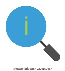 information flat icon business vector illustration