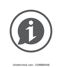 Informationen flaches Icon-Design für Ihr Design-Projekt.