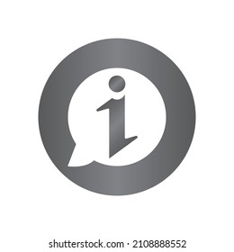 Information flat icon design for your design project.