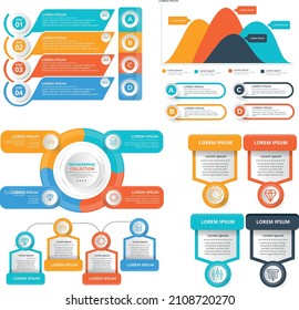 Information graphic elements data visualization vector design template. It can be used for steps, options, business processes, workflow, diagram, flowchart concept, timeline, marketing icons, infograp