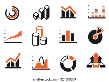 information graphic. simply symbol for web icons