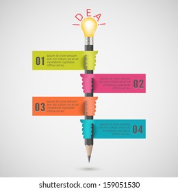 Information graphic templates in the form of hand