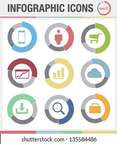 Information Graphics icons set