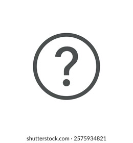 Information Help Desk Icon Vector Template