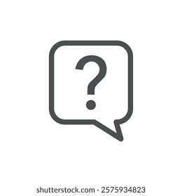 Information Help Desk Icon Vector Template