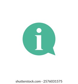 Information Help Desk Icon Vector Template