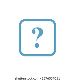 Information Help Desk Icon Vector Template