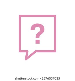Information Help Desk Icon Vector Template