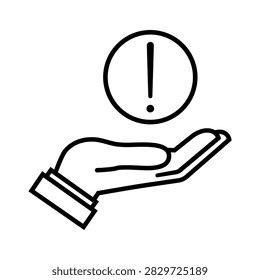 Information hint icon vector. Information tooltip illustration sign. Help and guidance symbol. User interface notification logo or mark.