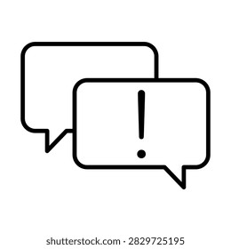 Information hint icon vector. Information tooltip illustration sign. Help and guidance symbol. User interface notification logo or mark.