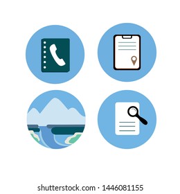 information icon for anything website, application, banner, branding and anything you want use a phone, maps, search, image icon