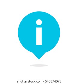 Information icon bubble vector