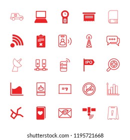 Information icon. collection of 25 information filled and outline icons such as document, network connection, direction. editable information icons for web and mobile.
