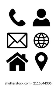 INFORMATION ICON COLLECTION, ISOLATED BLACK ICONS