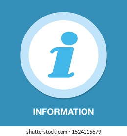 information icon, data info, communication icon - infographics sign