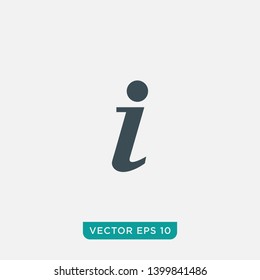 Information Icon Design, Vector EPS10