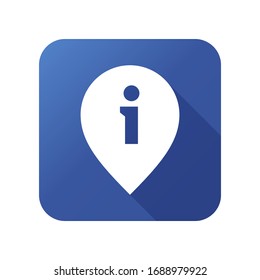 Information Icon Design, Vector EPS10. Pin icon