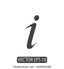 Information Icon Design, Vector Template